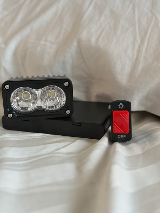 Battery Powered Baja Light V2 [Double A batteries] [comes with switch]