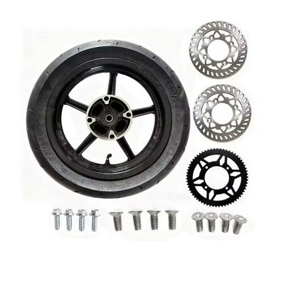12” Supermoto Wheel Set – Yozma/Tuttio/Heybike/Valtinsu/Nexvey flash(Complete Kit)