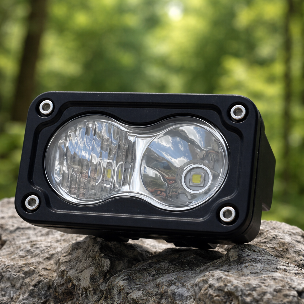 Battery Powered Baja Light V2 [Double A batteries] [comes with switch]